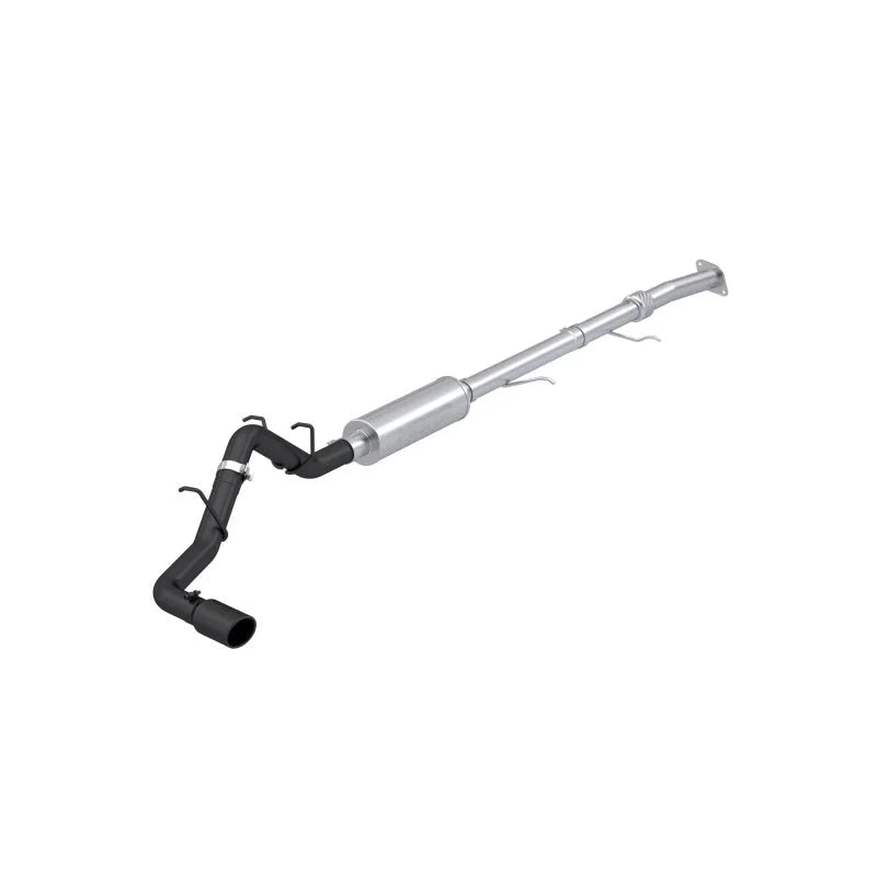 MBRP 2023+ Chevy Colorado/GMC Canyon Aluminized Steel 3in Cat-Back Single Side Exit - Black - Main Product View