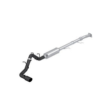 Load image into Gallery viewer, MBRP 2023+ Chevy Colorado/GMC Canyon Aluminized Steel 3in Cat-Back Single Side Exit - Black - Main Product View