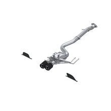 Load image into Gallery viewer, MBRP 2023 Toyota Corolla GR 1.6L T304 SS 3in Cat-Back Dual Center Rear w/ Carbon Fiber Tips - Main Product View