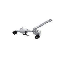 Load image into Gallery viewer, MBRP 2023 Toyota Corolla GR 1.6L T304 SS 3in Cat-Back Dual Split Rear w/ Carbon Fiber Tips - Main Product View