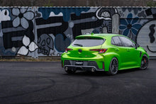 Load image into Gallery viewer, MBRP 2023 Toyota Corolla GR 1.6L T304 Stainless Steel 3in Cat-Back Dual Split Rear w/ Burnt End Tips - Installation View