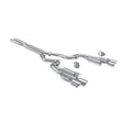 Load image into Gallery viewer, MBRP 2024+ Ford Mustang 5.0L T304 SS 3in Cat-Back Dual Split Exhaust w/ Quad Tips (Valve Delete) - Main Product View