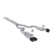 Load image into Gallery viewer, MBRP 2024+ Ford Mustang 5.0L T304 SS 3in Cat-Back Exhaust w/ Quad Carbon Fiber Tips (Valve Delete) - Main Product View