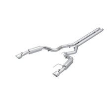 Load image into Gallery viewer, MBRP 2024 Ford Mustang GT S650, 5.0L 3in Dual Split Rear Aluminized Steel - Main Product View