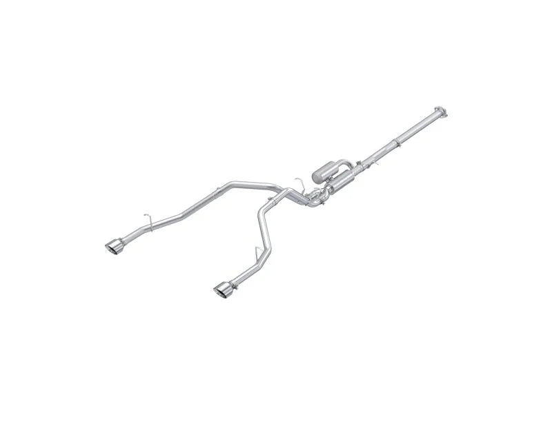 MBRP 2025+ RAM 1500 3.0L Pro Series 3.0in Cat-Back Dual Rear Exit Exhaust - T304 Stainless - Main Product View