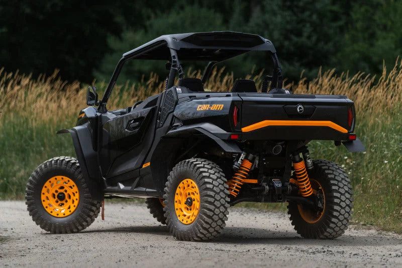 MBRP 21-22 Can-Am Commander 1000R Slip On Exhaust Center Exit - Performance Series - Installation View