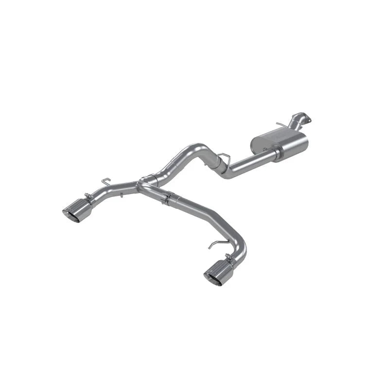 MBRP 21-22 Ford Bronco 2.3/2.7L EcoBoost 2/4-Dr 3in Catback Dual Split Rear Exit Aluminized Steel - Main Product View