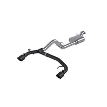 Load image into Gallery viewer, MBRP 21-22 Ford Bronco 2.3/2.7L EcoBoost 2/4-Dr 3in Catback Dual Split Rear Exit BLK AL - Main Product View