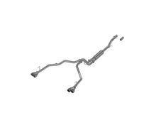 Load image into Gallery viewer, MBRP 21-24 Chevrolet Suburban XL 5.3L 3in Aluminized 2.5in Dual Split Carbon Fiber Cat-back - Main Product View