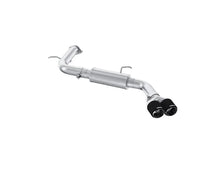 Load image into Gallery viewer, MBRP 21-24 Hyundai Hyundai T304 Stainless Steel 3in Axle-Back Rear Exit W/Dual Carbon Fiber Tip - Main Product View