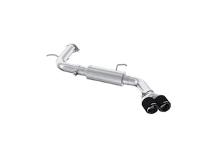 MBRP 21-24 Hyundai Hyundai T304 Stainless Steel 3in Axle-Back Rear Exit W/Dual Carbon Fiber Tip - Main Product View