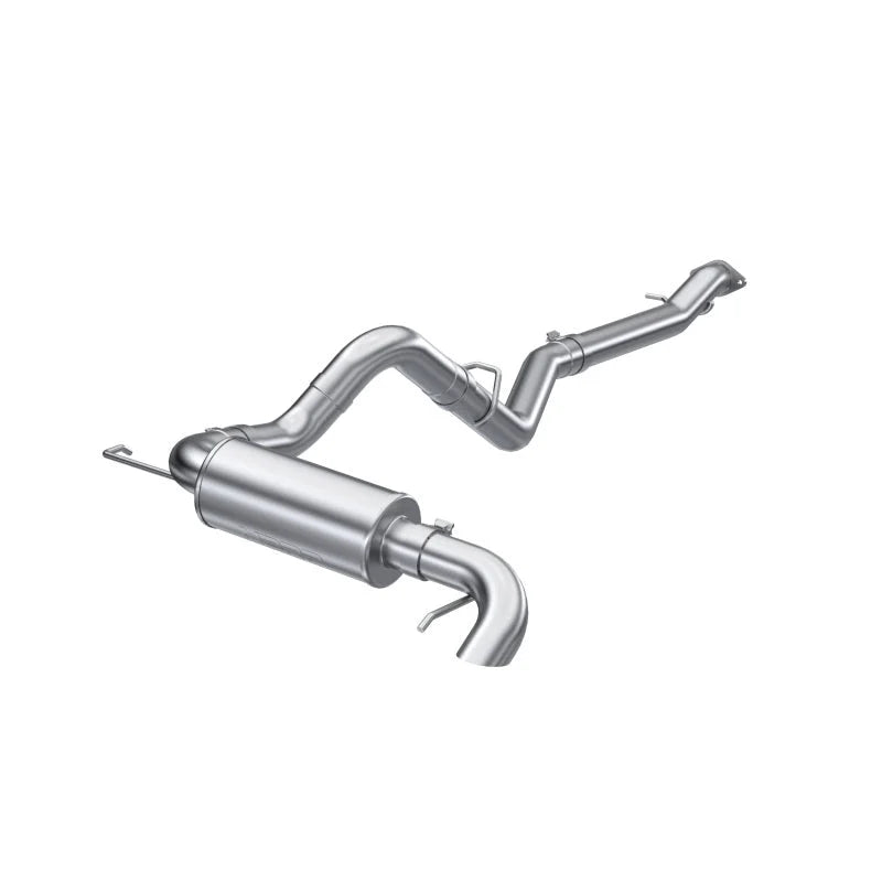MBRP 21-Up Ford Bronco 2.3L/2.7L EcoBoost 2/4DR Aluminized Steel High Clearance Cat-back Exhaust - Main Product View