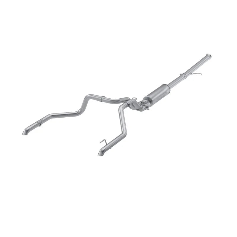 MBRP 22-23 Chevrolet/ GMC 1500 Silverado/ Sierra ZR2/AT4X 6.2L 2.5in Turn Down 3in Cat Back Exhaust - Main Product View