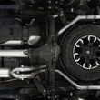Load image into Gallery viewer, MBRP 22-23 Chevrolet/ GMC 1500 Silverado/ Sierra ZR2/AT4X 6.2L 2.5in Turn Down 3in Cat Back Exhaust - Side View