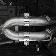 Load image into Gallery viewer, MBRP 22-23 Chevrolet/ GMC 1500 Silverado/ Sierra ZR2/AT4X 6.2L 2.5in Turn Down 3in Cat Back Exhaust - Back View