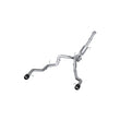 Load image into Gallery viewer, MBRP 22-23 Ford F150 T304 5in OD Carbon Fiber Tip Dual Rear Exit 3in Cat Back Exhaust - Main Product View