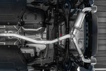 Load image into Gallery viewer, MBRP 22-23 Hyundai Kona N 2.0L Turbo 3in Cat Back Dual Rear with Carbon Fiber Tips - T304 - Side View