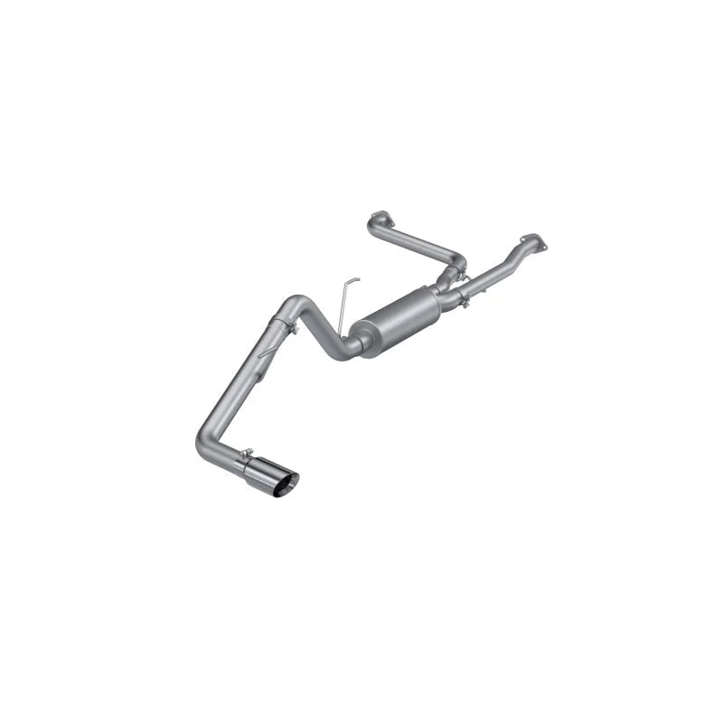 MBRP 22-23 Nissan Frontier 3.8L 3in Tip 3in Cat Back Single Side Exit Street Profile - Aluminized - Main Product View