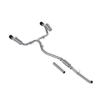 Load image into Gallery viewer, MBRP 22-24 Honda Civic SI 1.5L T304 SS 3in Cat-Back Exhaust 2.5in Dual Split Rear w/ CF Tips - Main Product View