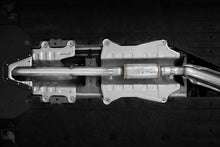 Load image into Gallery viewer, MBRP 22-24 Honda Civic SI 1.5L T304 SS 3in Cat-Back Exhaust 2.5in Dual Split Rear w/ CF Tips - Side View