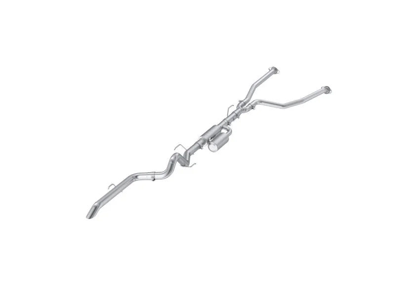 MBRP 22-25 Toyota Tundra 3.4L 3in Cat Back Single Rear Turn Down - T304 - Main Product View