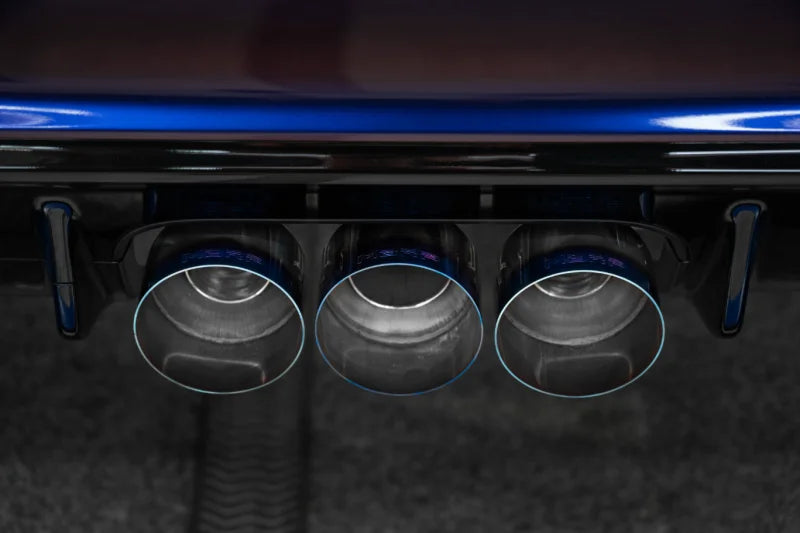 MBRP 23-24 Honda Civic Type R 2.0L T304 SS 3in Cat-Back Exhaust Triple Center Outlet w/ Burnt Tips - Additional View 10