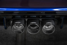 Load image into Gallery viewer, MBRP 23-24 Honda Civic Type R 2.0L T304 SS 3in Cat-Back Exhaust Triple Center Outlet w/ Carbon Tips - Back View
