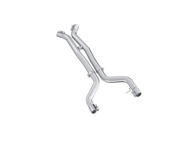 MBRP 23-25 BMW M2 (G87) 3in Resonator Bypass Pipe - T304 Stainless Steel - Main Product View