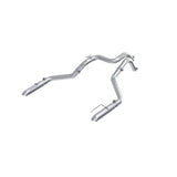 MBRP T304 SS 3in Axle-Back Exhaust - Dual Rear Turn-Down fits 2024-2025 Ford Ranger Raptor 3.0L