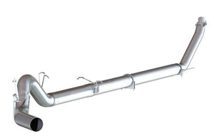 MBRP 2500/3500 Cummins 5in Turbo Back Single Side Exit No Muffler T409 - Main Product View