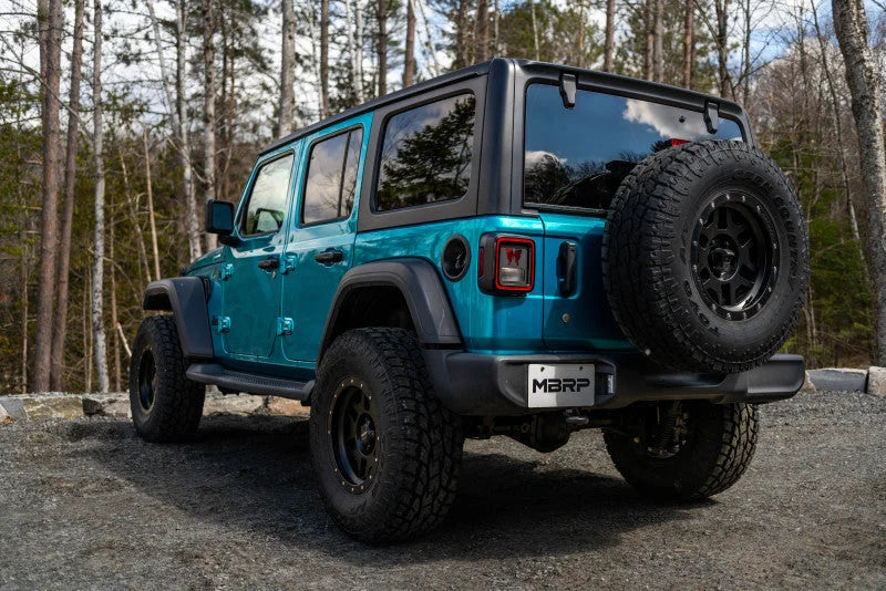MBRP 2.5in Axle Back Muffler Bypass Pipe 18-20 Jeep Wrangler JL 2DR/4DR 3.6L T409 - Additional View 5