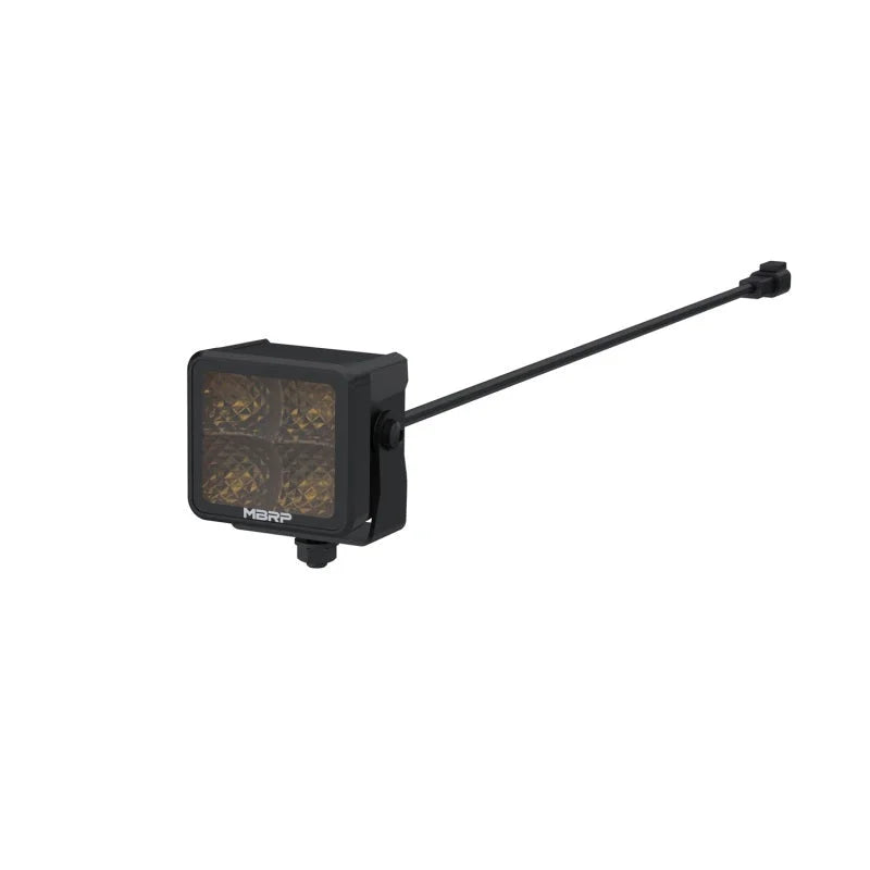 MBRP 2.75in Light Assembly, Amber Spot Beam Pattern