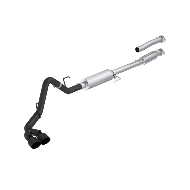 MBRP 3in Cat Back Single Side Exit Exhaust - Black fits 2021-2025 Ford F-150