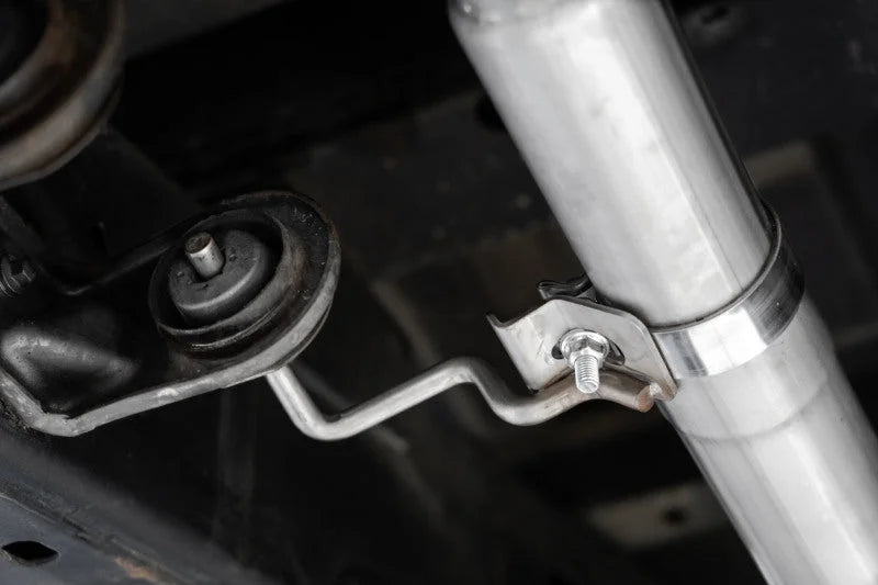 MBRP 3in Muffler Bypass Pipe, 15-20 Ford F-150 5.0L, T409 - Back View