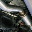 Load image into Gallery viewer, MBRP 3in Single in/out Muffler Replacement, 19-20 Ram 1500 5.7L, High Flow, T409 - Side View