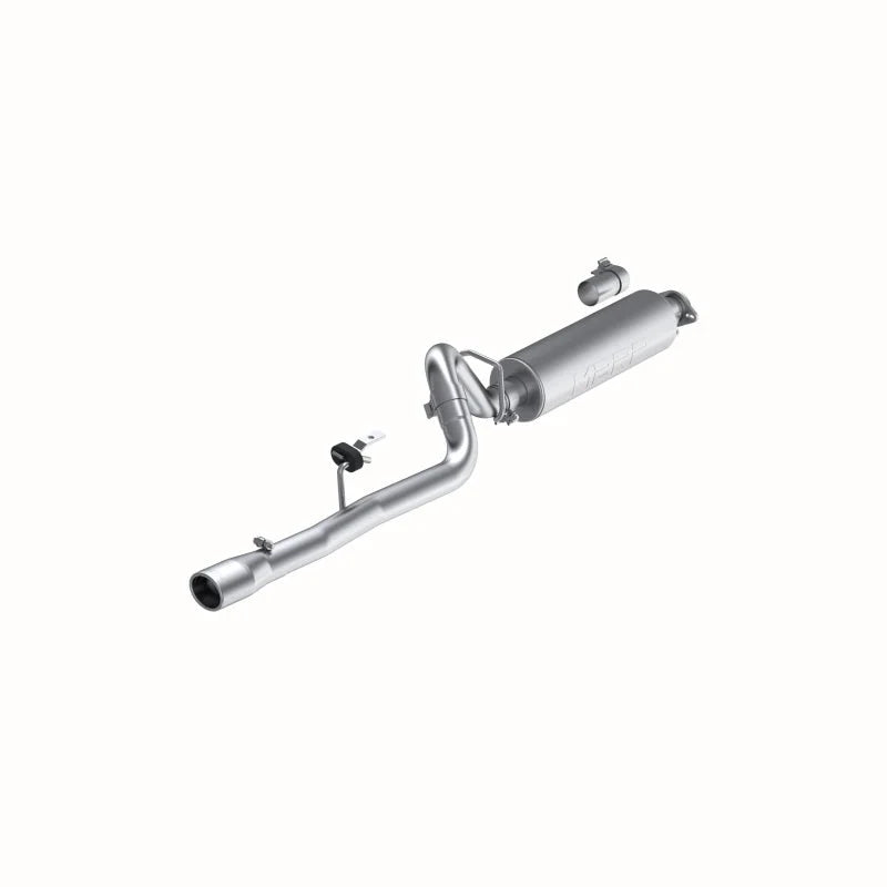 MBRP 86-00 Jeep 2.5L Cherokee 2.5in Cat Back Single AL - Main Product View