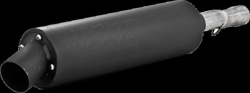 MBRP 87-97 Yamaha YFM 350FW Big Bear Moto-4 4x4 Direct Replacement Slip-On Exhaust w/Utility Muffler - Main Product View