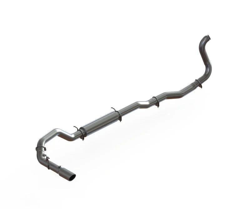 MBRP 89-93 Dodge 2500/3500 Cummins 2WD ONLY Turbo Back Single Side Exit Alum Exhaust System - Main Product View