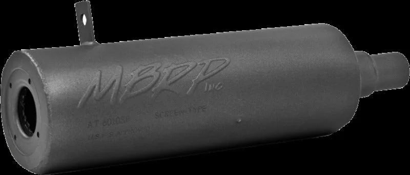 MBRP 96-00 Polaris Sportsman 500 4x4 (All Models) Slip-On Combination Exhaust w/Sport Muffler - Main Product View