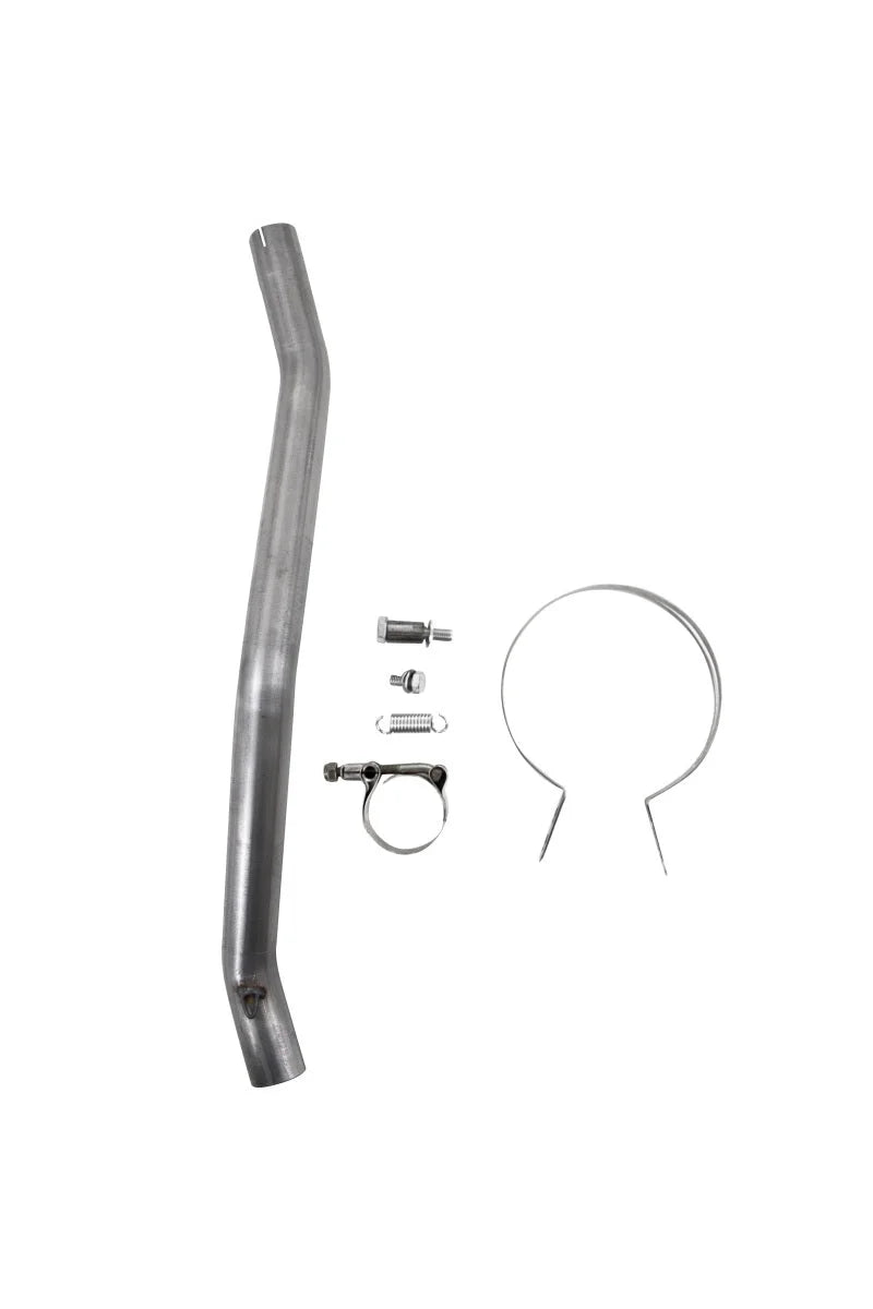 MBRP 98-01 Yamaha YFM 600FWA H Grizzly Slip-On Exhaust System w/Sport Muffler - Side View