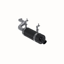 Load image into Gallery viewer, MBRP 98-04 Honda TRX 450FE/ES Foreman / 95-01 TRX 400FW 4x4 Slip-On Exhaust System w/Sport Muffler - Side View