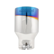 Load image into Gallery viewer, MBRP Burnt End Tip 2.5 ID 4 ID Out 6.5 length Single Wall Angle Cut 304 Stainless Steel - Additional View 5
