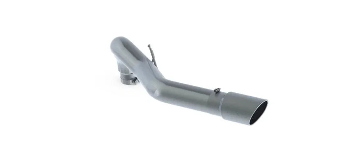 MBRP 13-14 Dodge Ram 2500/3500 Cummins 6.7L 5in Filter Back Exhaust Single Side Exit Alum - Side View