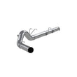 Load image into Gallery viewer, MBRP F-250/350 6.0L EC/CC 5in Cat Back Single Side Exit No Muffler AL - Main Product View