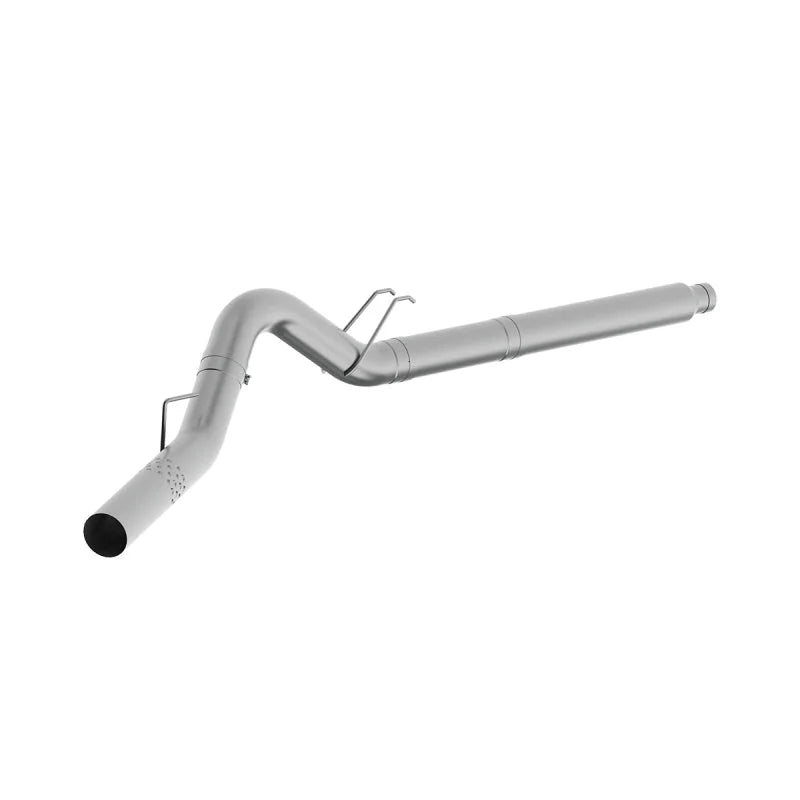 MBRP F-250/350/450 6.4 L 5in Filter Back Single Side Exit No Muffler AL - Side View