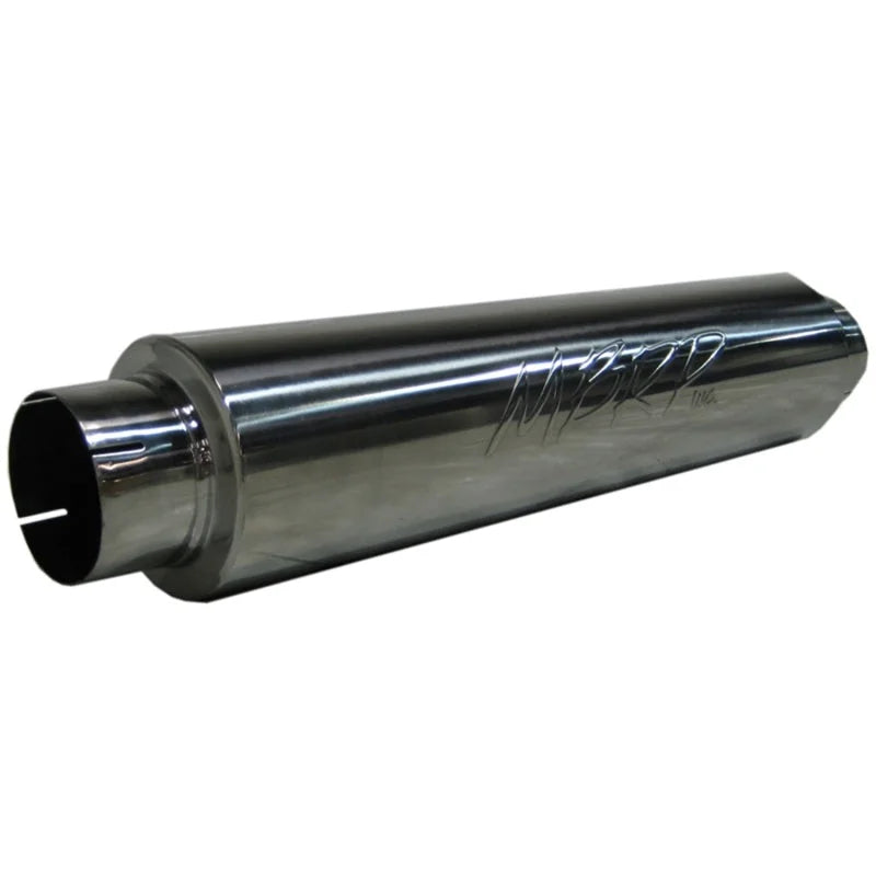 MBRP Replaces all 30 overall length mufflers Muffler 4 Inlet /Outlet 24 Body 30 Overall T409 - Main Product View