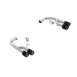 Load image into Gallery viewer, MBRP T304 2.5in Axle-Back Dual Rear w/ Quad Carbon Fiber Tips fits 2024-2025 Ford Mustang GT 5.0L / 2024-2025 Ford Mustang...