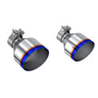 Load image into Gallery viewer, MBRP T304 Burnt End Tip 2.125inID, 5inOD Out, 7.25in Length, Pair fits 2017-2020 Subaru BRZ LIMITED / 2017-2019 Subaru BRZ...