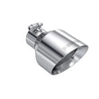 Load image into Gallery viewer, MBRP T304 SS Tip 2.5in ID, 5in OD Out, 8in Length, Angle Cut, Dual Wall - Main Product View