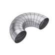 Load image into Gallery viewer, MBRP T304 Stainless Steel 2.25in Dia 180 Deg Universal Pie Cut Kit - Side View